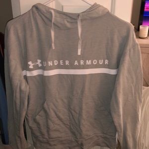 XS grey under amour sweatshirt